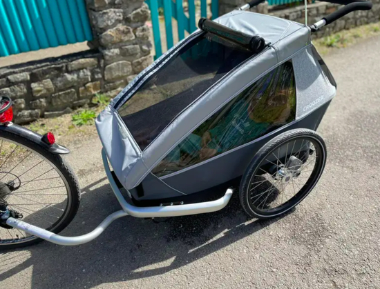 Remorque vélo 2 enfants Croozer
