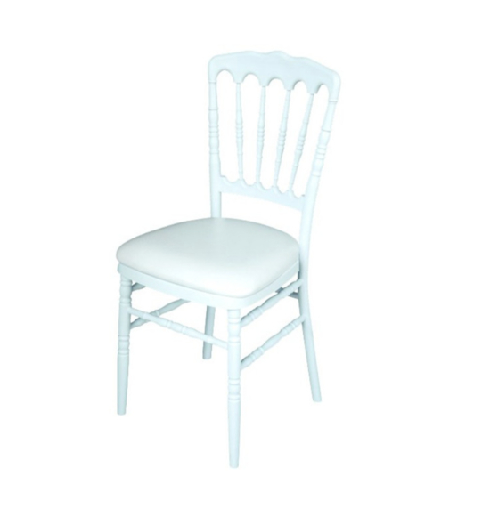 Chaise Napoléon blanche