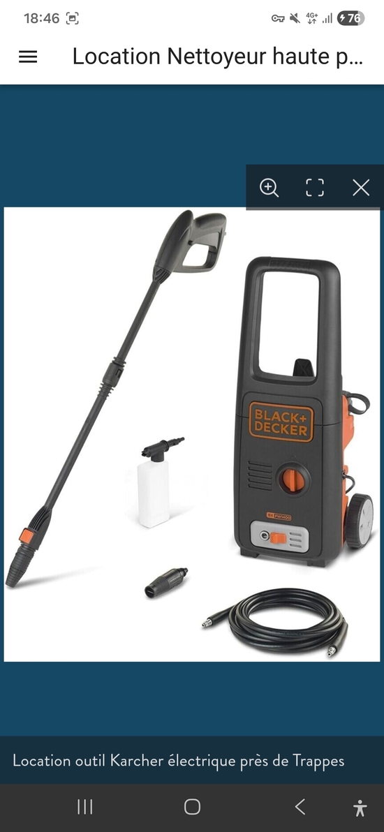 Nettoyeur haute pression style karcher