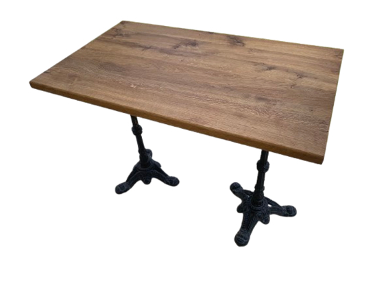 Table d’appoint style bistrot rectangulaire