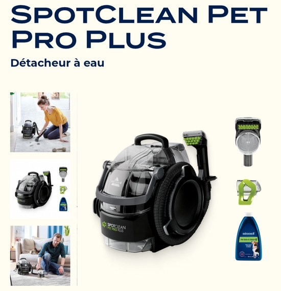 shampouineuse Bissell SpotClean pet pro